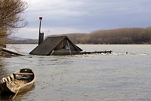 m&uuml;hle versunken