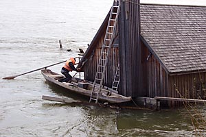 verspannen der pontons