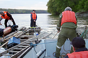 Feuerwehr mit A-Boot