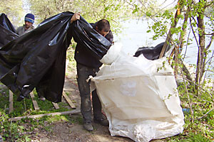 Vorbereiten der Big Bags