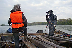 Vor dem Tauchgang