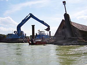 Baggerschiff