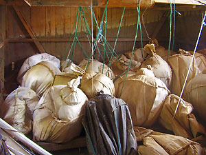 Big Bags im Trockenen